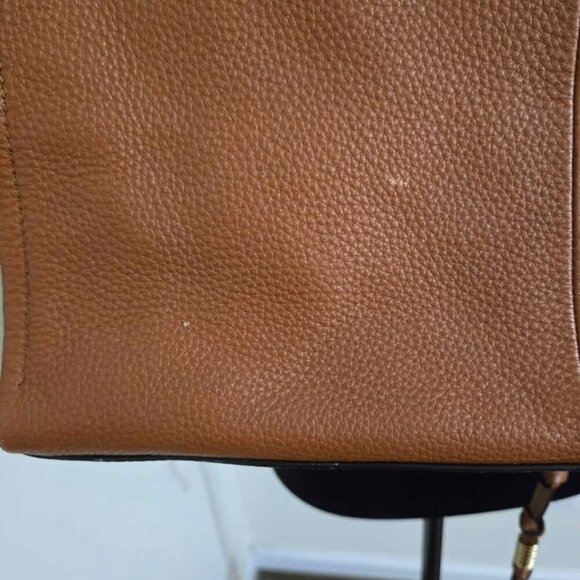 Vince Camuto Brown Leather Handbag - Picture 8 of 10